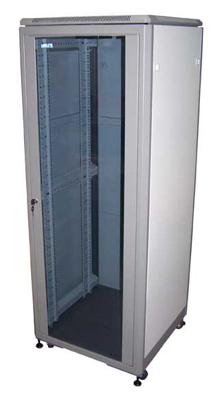 картинка Шкаф 19" 21U TWT Eco, напольный, 600x800, стеклянная дверь АС